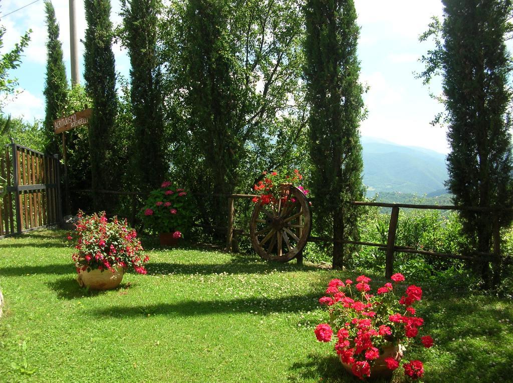 Agriturismo Roccagelli Vallo di Nera Kültér fotó